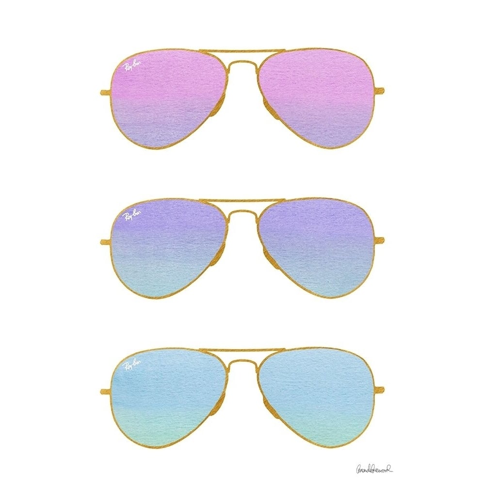 Sunglasses Poster Print by Amanda Greenwood-VARPDXAGD116485 Image 1