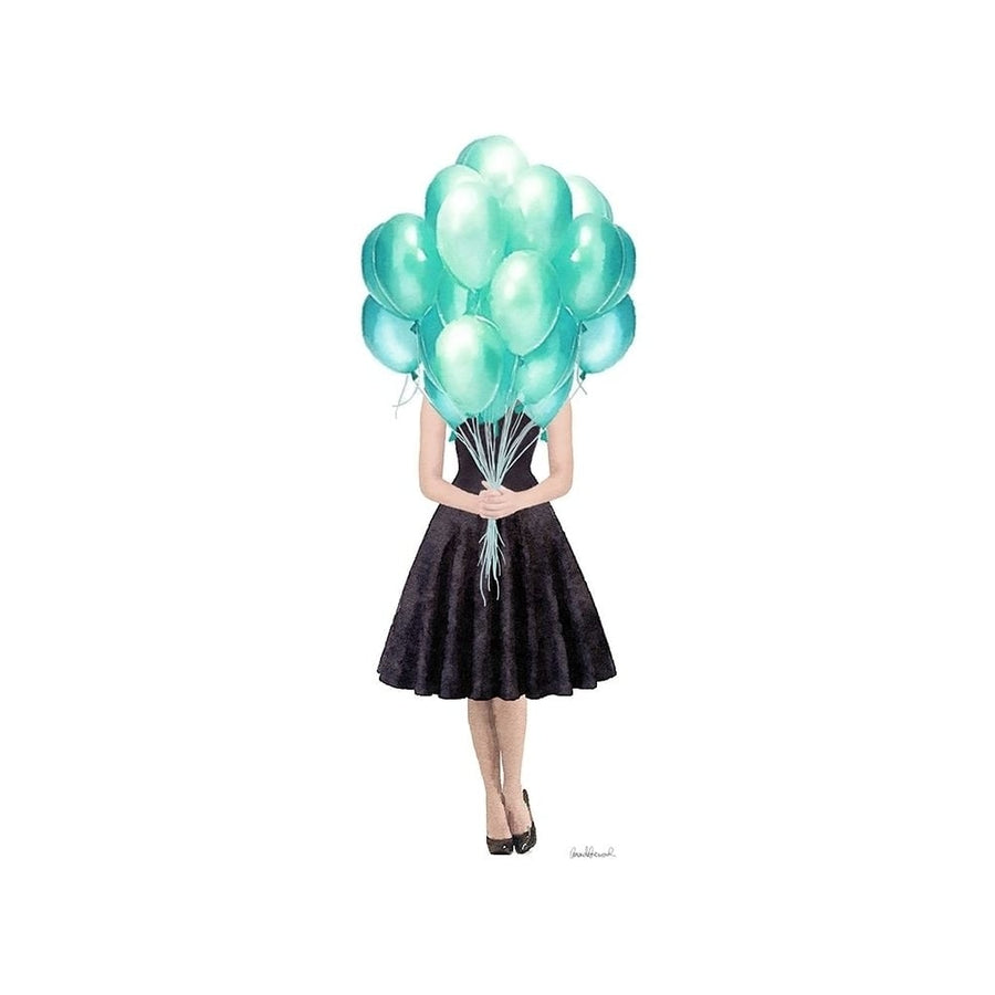 Teal Balloon Girl Poster Print by Amanda Greenwood Amanda Greenwood-VARPDXAGD117346 Image 1