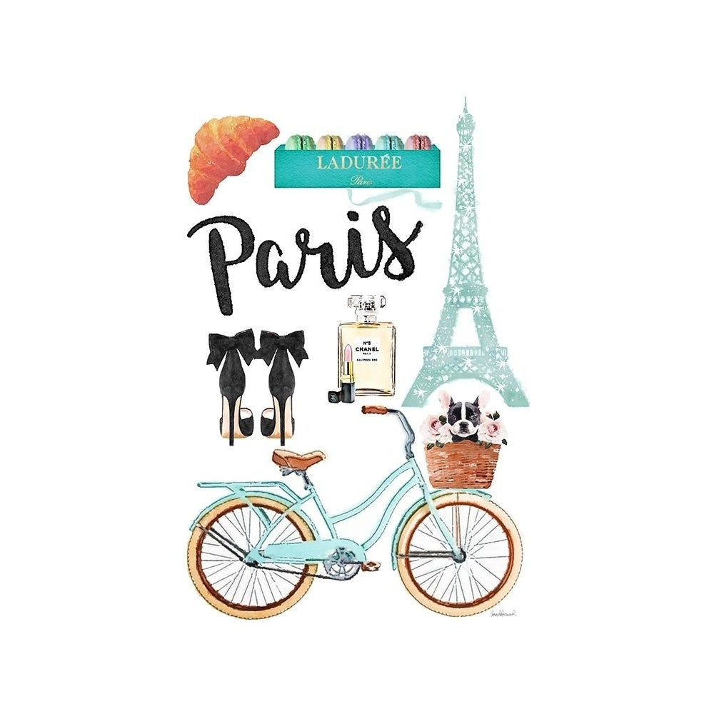 Paris Style II Poster Print by Amanda Greenwood Amanda Greenwood-VARPDXAGD117343 Image 1