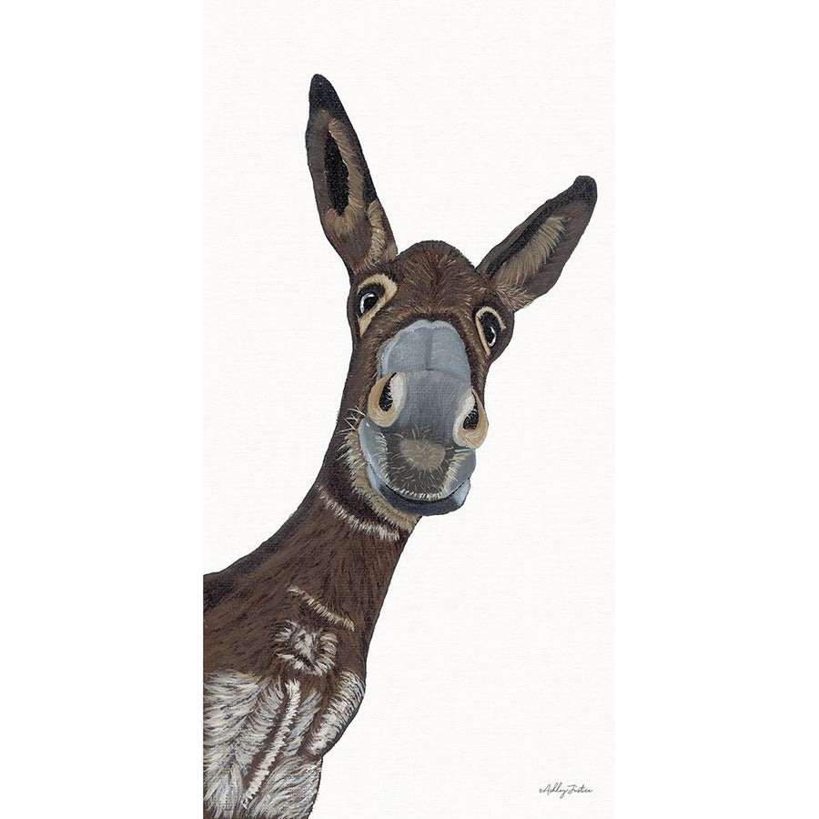 Hey There Donkey Poster Print - Ashley Justice-VARPDXAJ148 Image 1