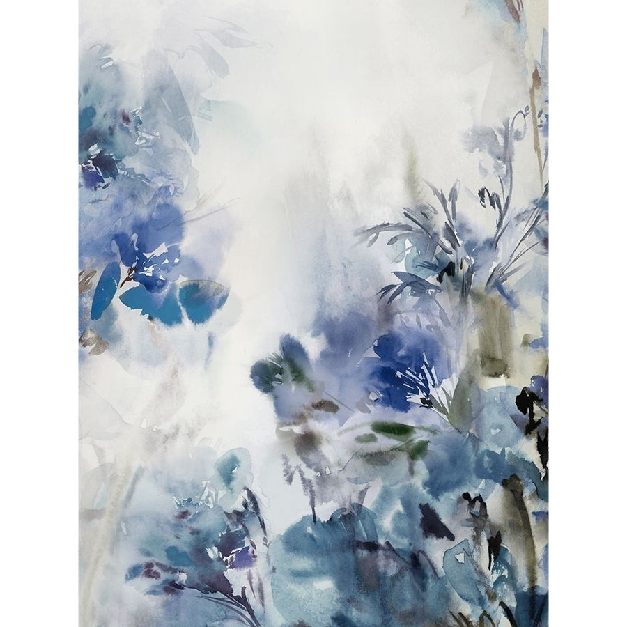 Blue Flowers I Poster Print - Aria K-VARPDXAK005A Image 1