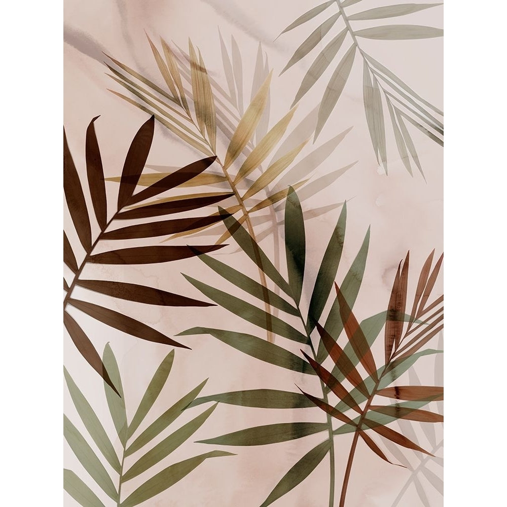 Subdued Leaves I Poster Print - Aria K-VARPDXAK019A Image 1