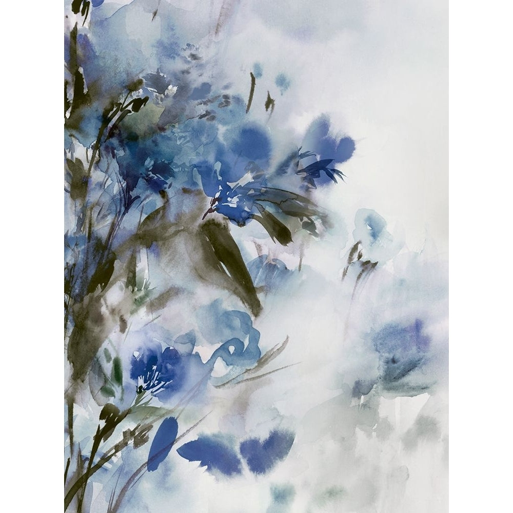 Blue Flowers II Poster Print - Aria K-VARPDXAK006A Image 1