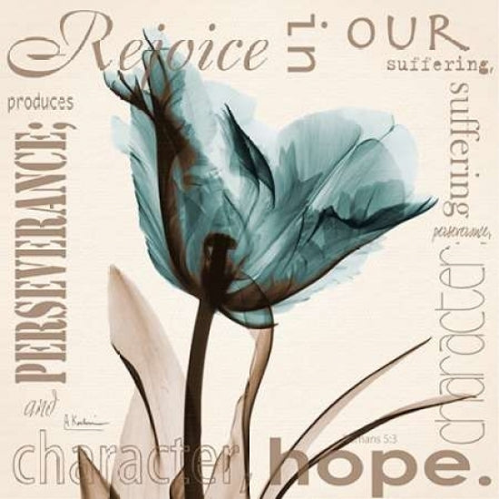 Rejoice - Blue Tulip Poster Print by Albert Koetsier-VARPDXAKXSQ342C Image 1