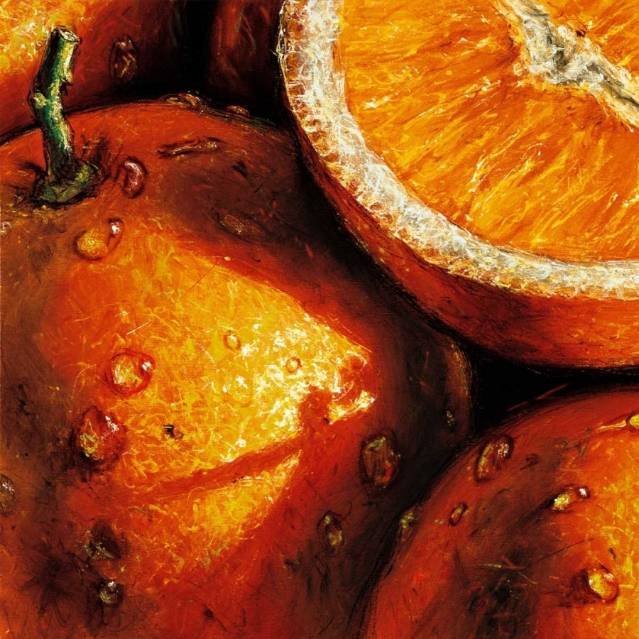 Oranges Poster Print by AlmaCh AlmaCh-VARPDXALM4670 Image 1