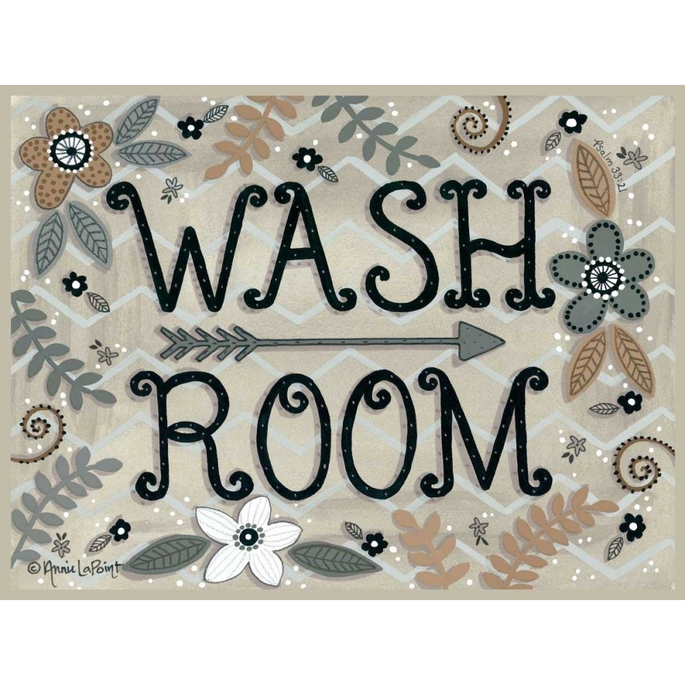 Wash Room Poster Print by Annie LaPoint-VARPDXALP1272 Image 1