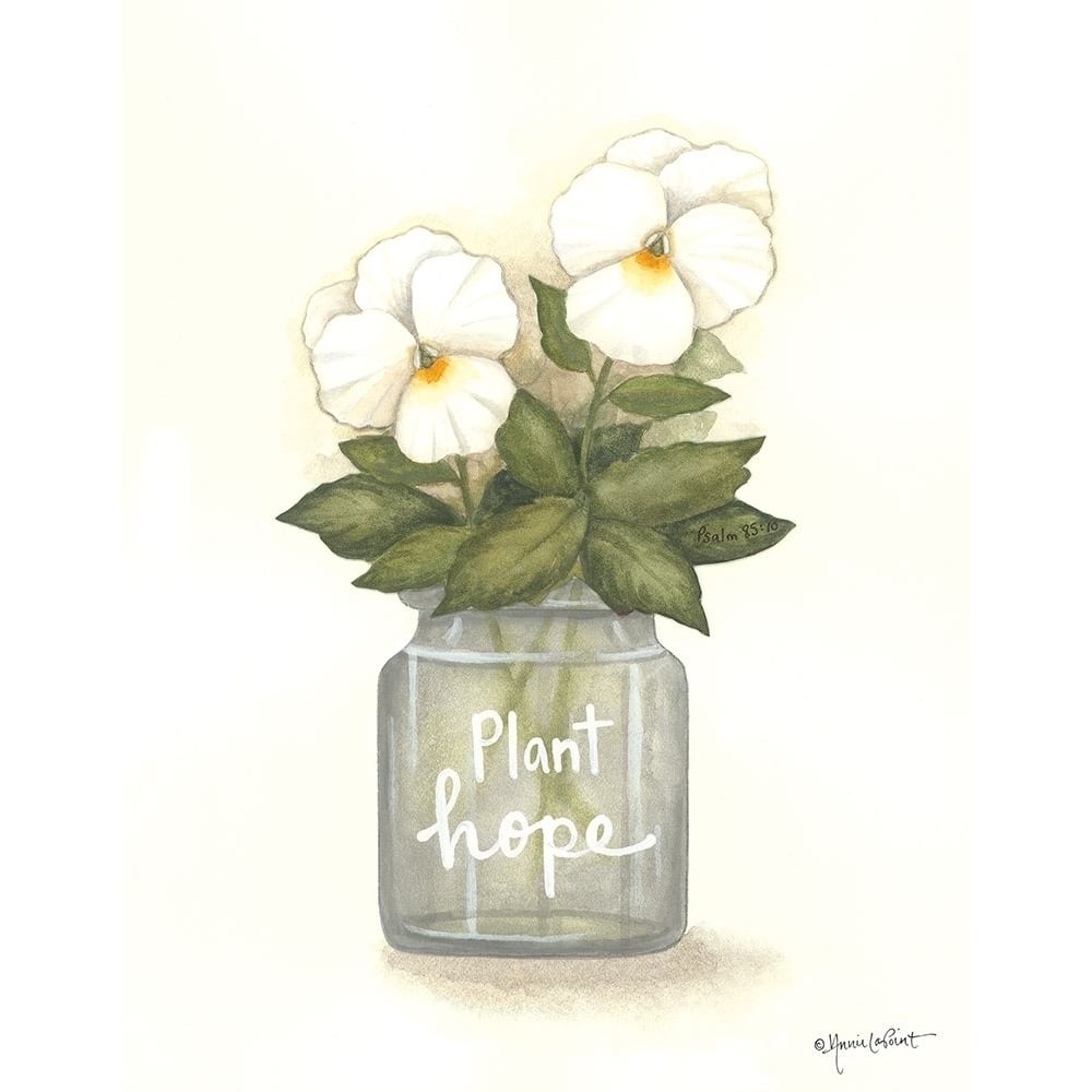 Plant Hope Pansies Poster Print - Annie LaPoint-VARPDXALP2082 Image 1