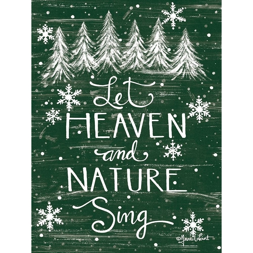 Let Heaven and Nature Sing Poster Print by Annie LaPoint-VARPDXALP1930 Image 1