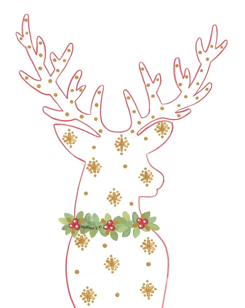 Deck the Halls Reindeer by Annie LaPoint-VARPDXALP2051 Image 1