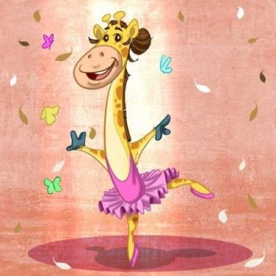 The giraffe dancer Poster Print by A. - Perez Alvez-VARPDXALPE009 Image 2