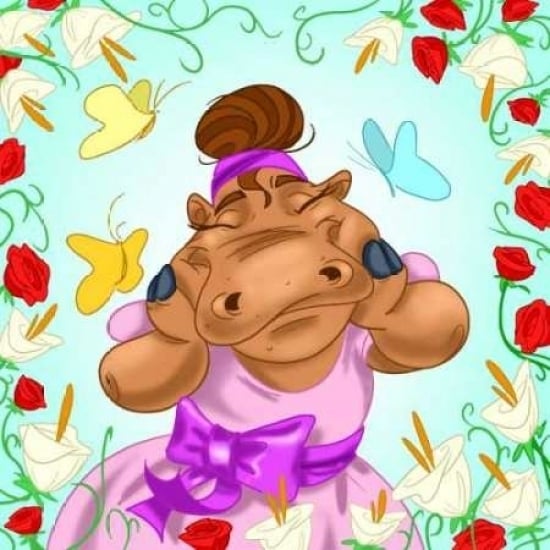 Hippopotamus ballerina Poster Print by A. - Perez Alvez-VARPDXALPE010 Image 2