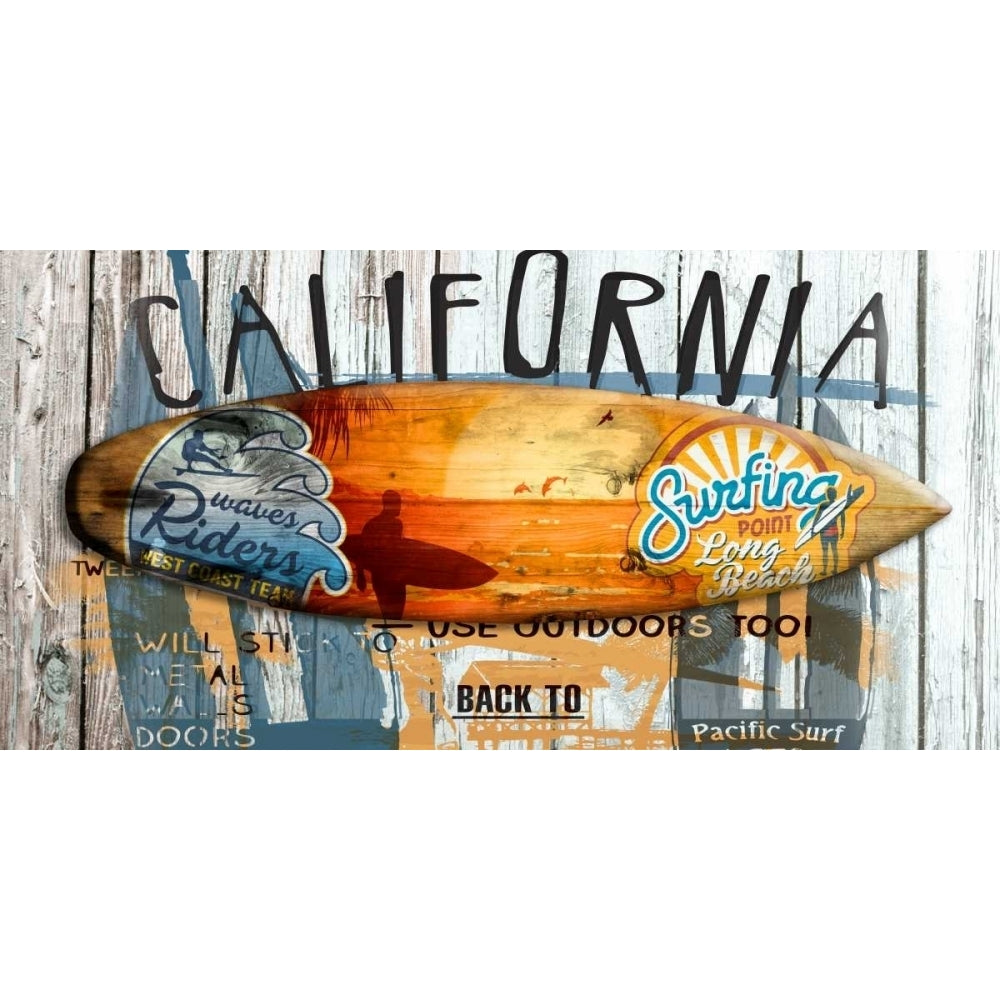 Surf 01 Poster Print by Art Made 4 u-VARPDXAM4UOS01 Image 2