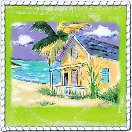 Beach-Front Cottage Poster Print by Anne Ormsby-VARPDXAOSQ067B Image 1