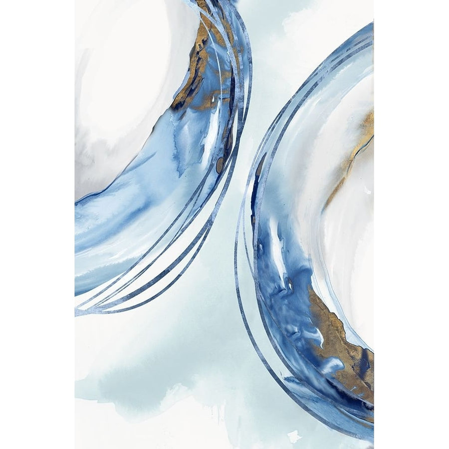 Blue Water Rings I Poster Print - Emma Peal-VARPDXAP051A Image 1