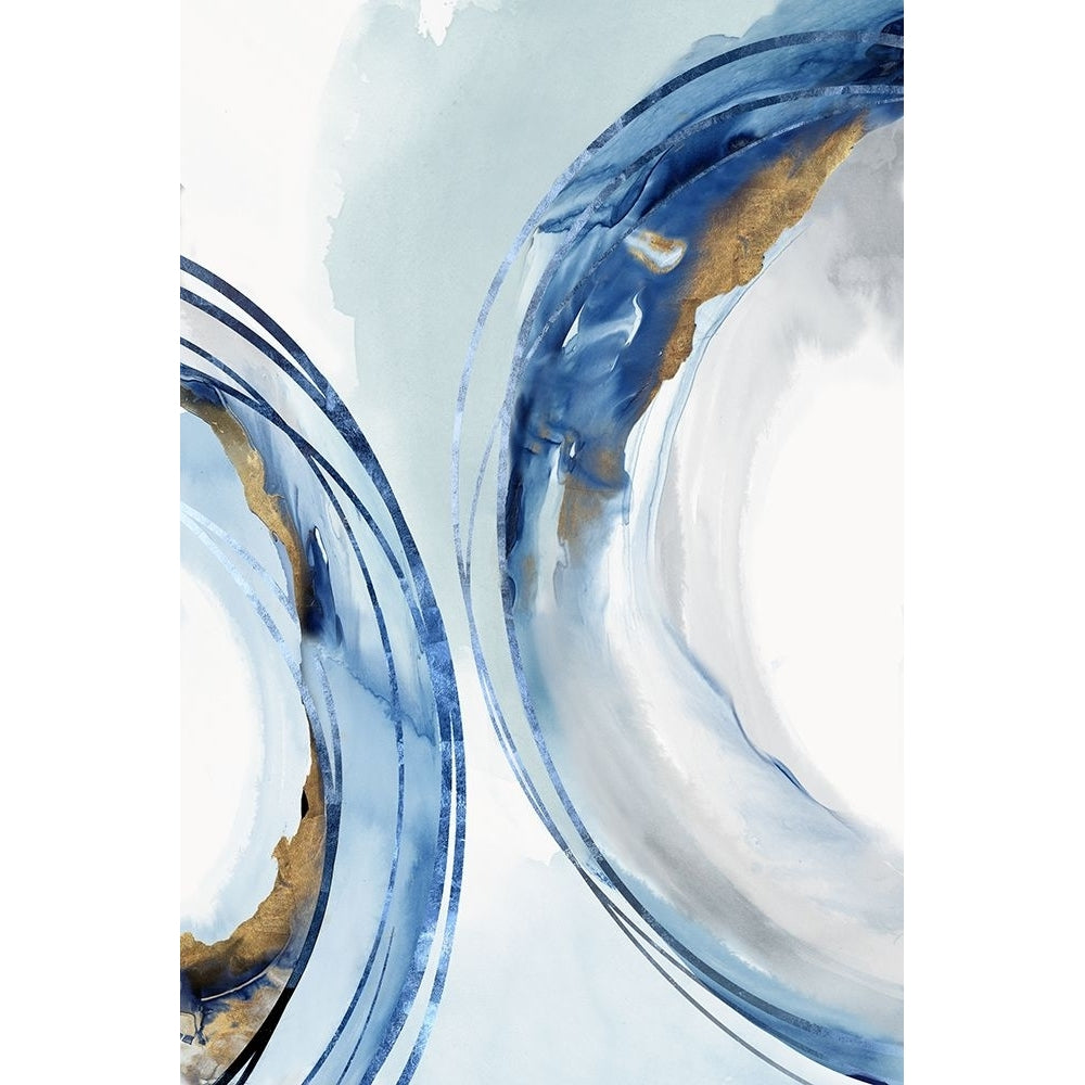 Blue Water Rings II Poster Print - Emma Peal-VARPDXAP052A Image 1