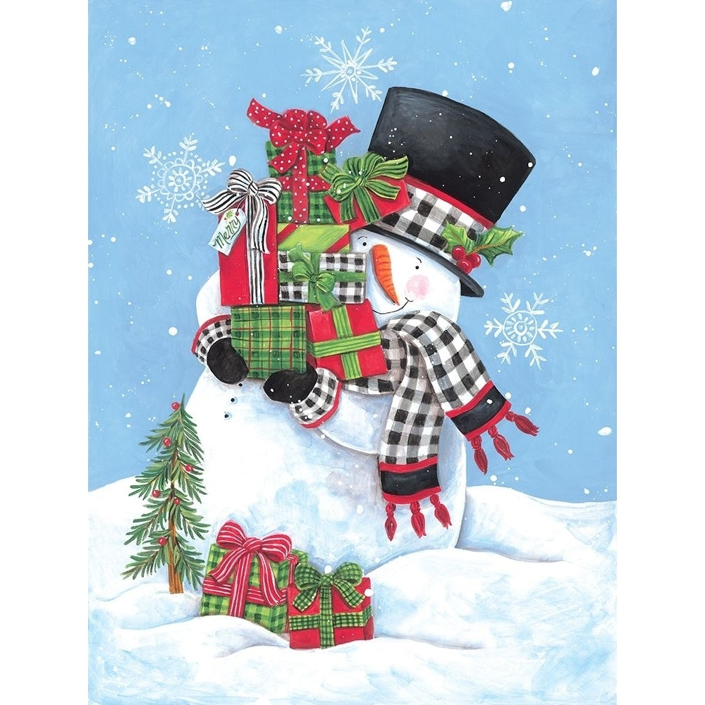 Gifting Snowman II by Diane Kater-VARPDXART1257 Image 1