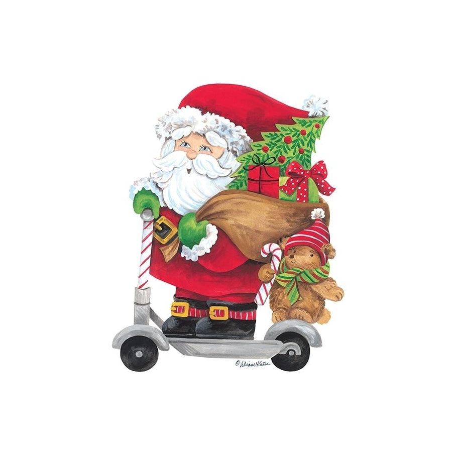 Scootin Santa Poster Print - Diane Kater-VARPDXART1317 Image 1