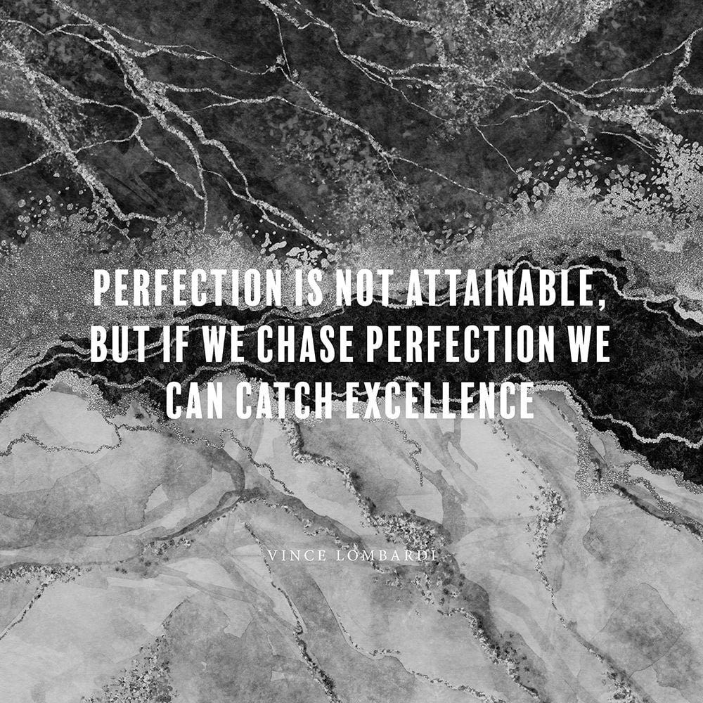 Vince Lombardi Quote: Catch Excellence by ArtsyQuotes-VARPDXARTSYQUOTES002514 Image 1