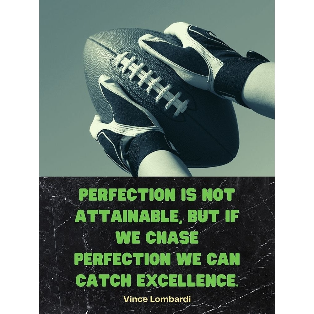 Vince Lombardi Quote: Chase Perfection by ArtsyQuotes-VARPDXARTSYQUOTES003384 Image 1