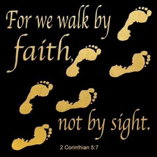 Walk By Faith 3 Poster Print by Alonzo Saunders-VARPDXASSQ091E3 Image 2