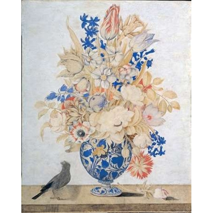 Florentine Vase of Flowers Poster Print by Lorenzo Todini-VARPDXAT02 Image 2