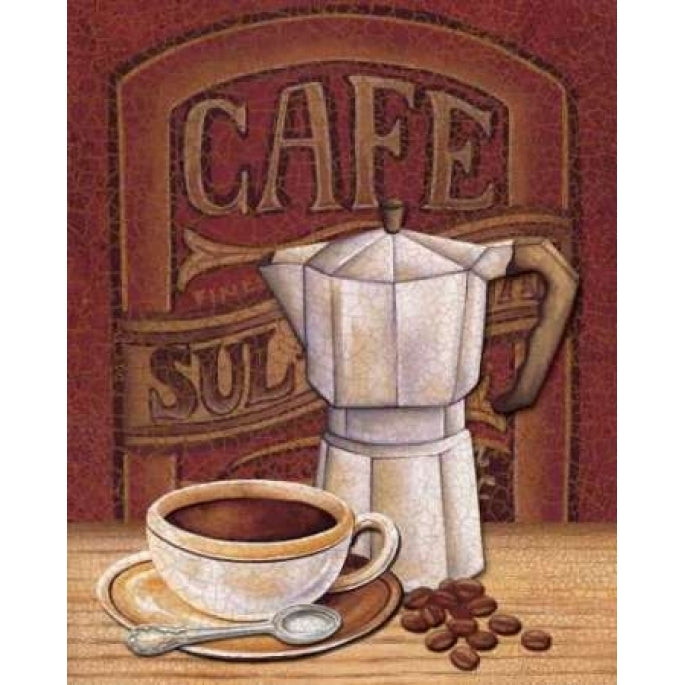 Cafe Mundo I Poster Print by Charlene Audrey-VARPDXAUD014 Image 1