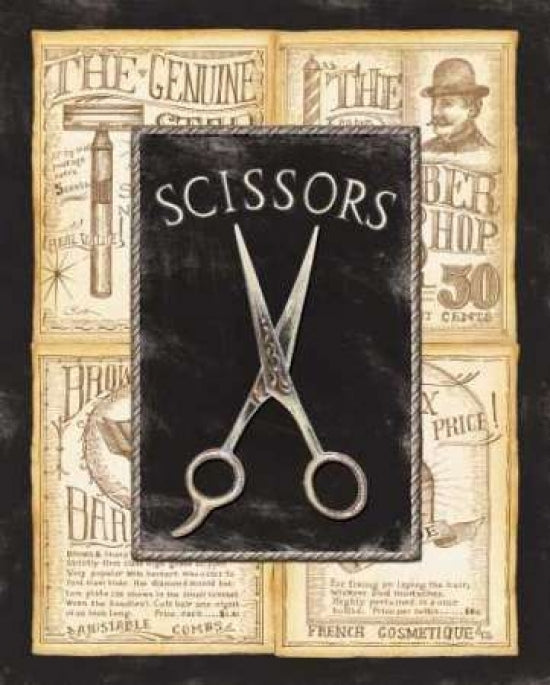 Grooming Scissors Poster Print by Charlene Audrey-VARPDXAUD087 Image 1