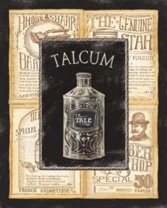 Grooming Talcum Poster Print by Charlene Audrey-VARPDXAUD086 Image 1