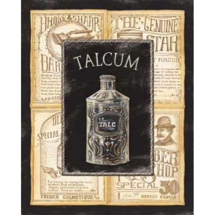 Grooming Talcum Poster Print by Charlene Audrey-VARPDXAUD086 Image 2