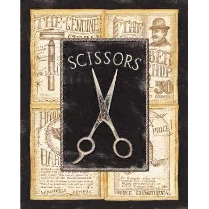 Grooming Scissors Poster Print by Charlene Audrey-VARPDXAUD087 Image 2