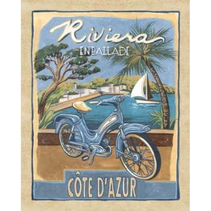 Riviera Poster Print by Charlene Audrey-VARPDXAUD102 Image 1