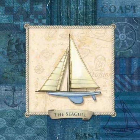 Sailing IV Poster Print by Charlene Audrey-VARPDXAUD164 Image 1