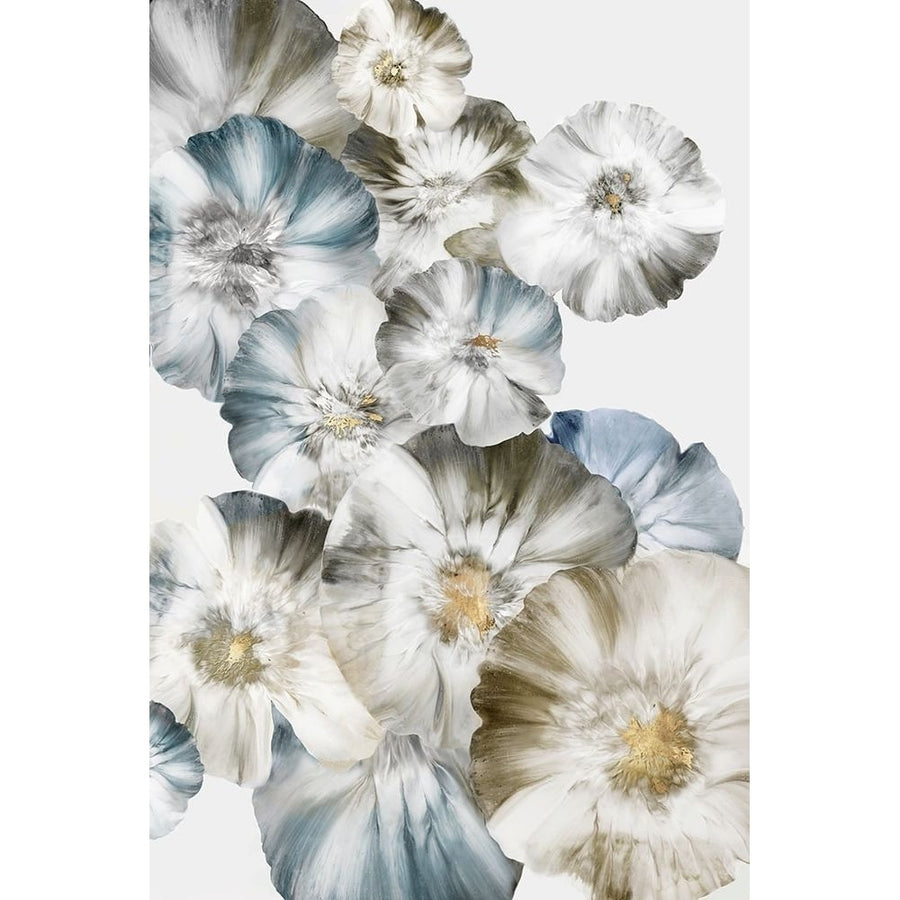 Azure Florals Poster Print - Alex Black-VARPDXAX073A Image 1