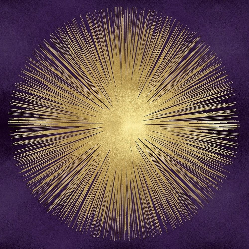 Sunburst Gold on Purple I by Abby Young-VARPDXAY117822 Image 1