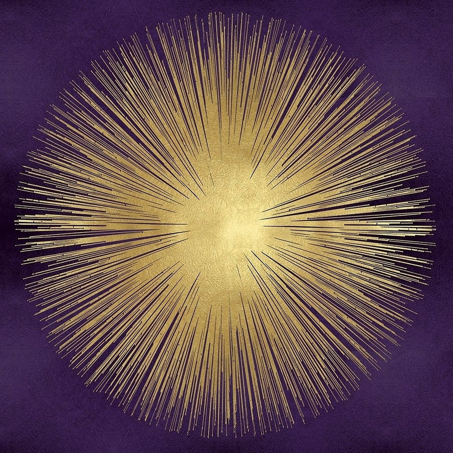 Sunburst Gold on Purple I by Abby Young-VARPDXAY117822 Image 1