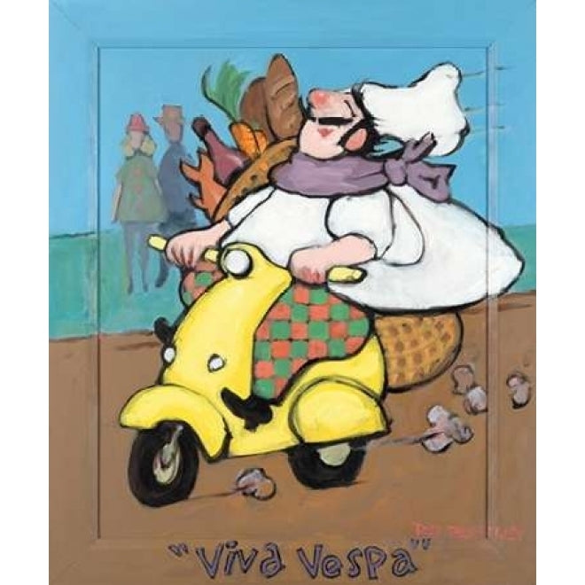 Viva Vespa Poster Print by Robert Dewar Bentley-VARPDXB2747D Image 1