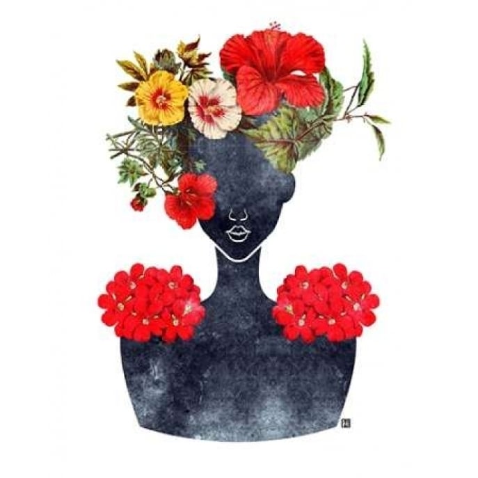 Flower Crown Silhouette I Poster Print by Tabitha Brown-VARPDXB3261D Image 2