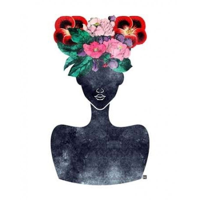 Flower Crown Silhouette II Poster Print by Tabitha Brown-VARPDXB3262D Image 2