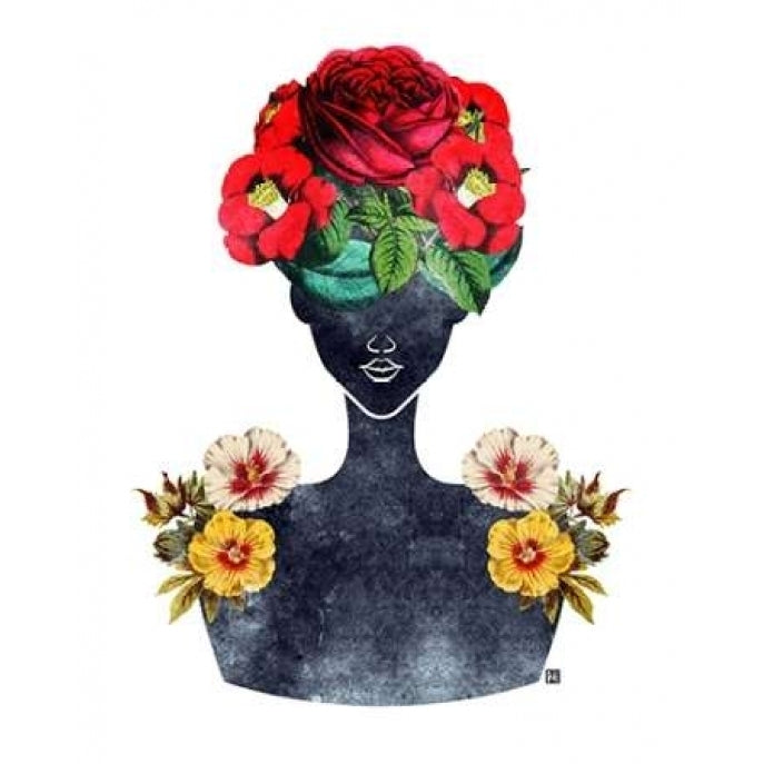 Flower Crown Silhouette III Poster Print by Tabitha Brown-VARPDXB3263D Image 2