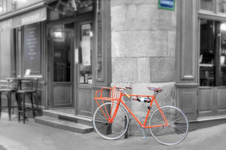 Orange Bicyclette Poster Print by Alan Blaustein-VARPDXB3418D Image 1