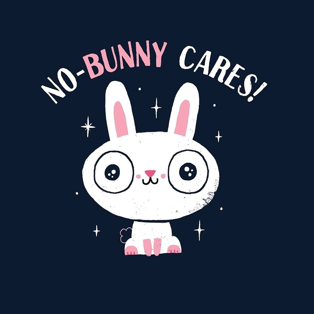 No Bunny Cares Poster Print by Michael Buxton-VARPDXB3566D Image 2