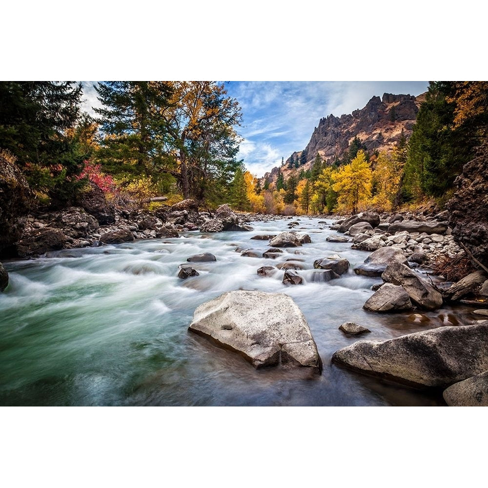 Teton River Rush Poster Print by Michael Broom-VARPDXB3617D Image 1