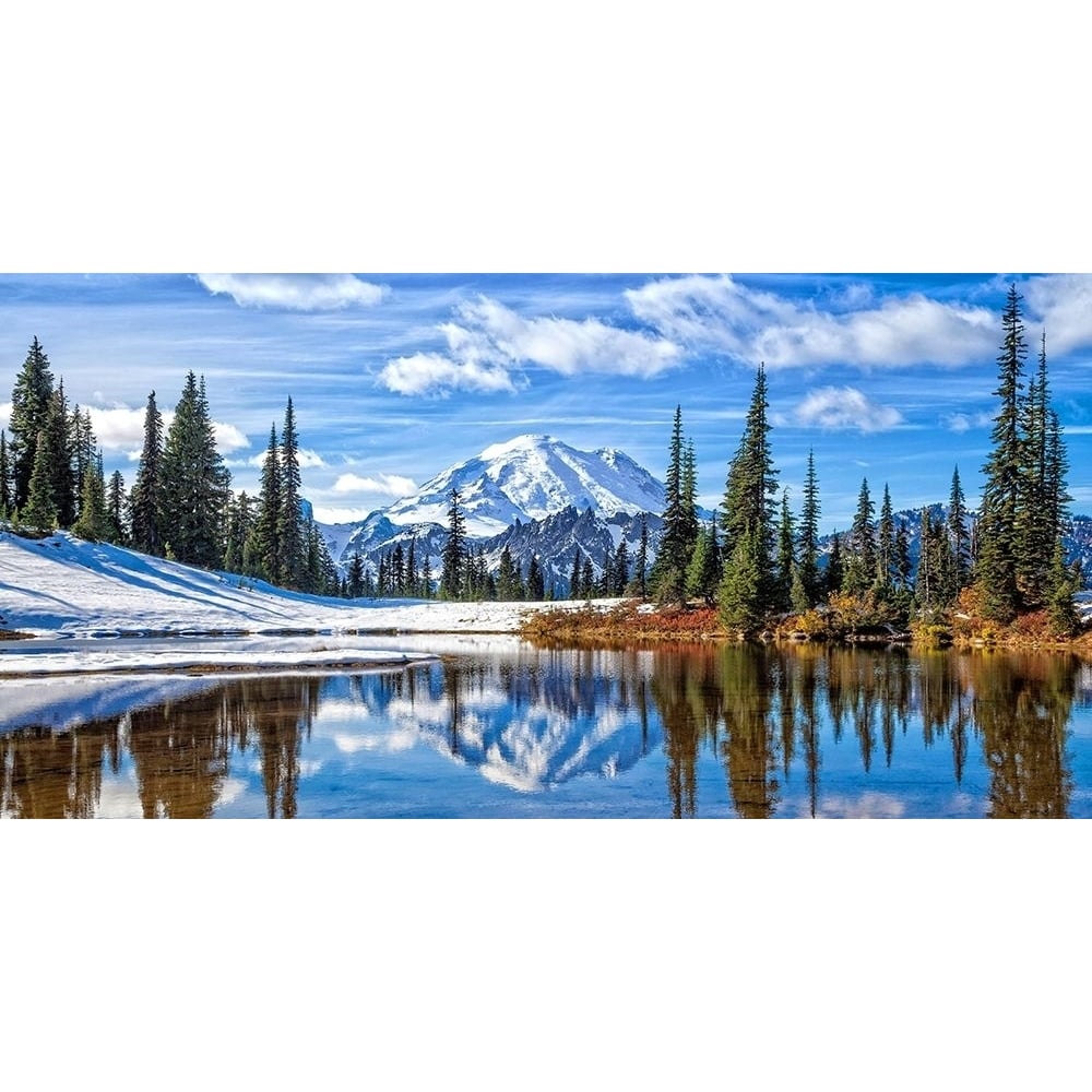 Mt. Rainier Vista Poster Print by Michael Broom-VARPDXB3616D Image 1