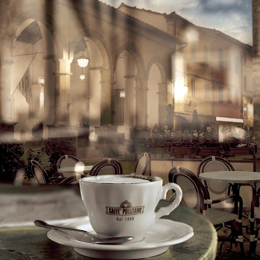 Montepulciano Caffe 1 Poster Print by Alan Blaustein-VARPDXB3651D Image 1