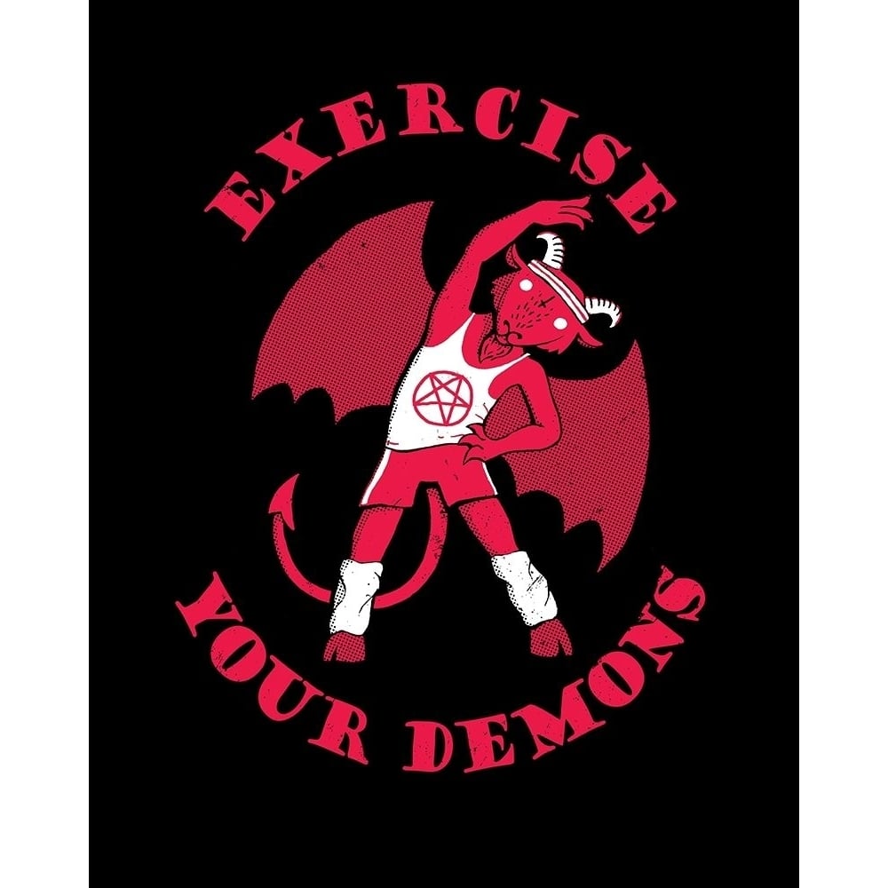 Exercise Your Demons Poster Print by Michael Buxton-VARPDXB3710D Image 1