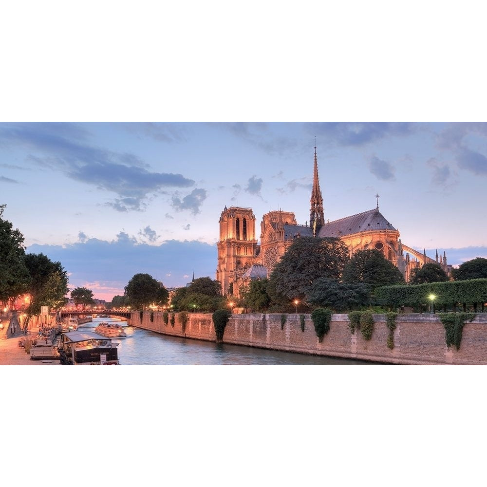 River View - Notre Dame Poster Print by Alan Blaustein-VARPDXB3763D Image 1