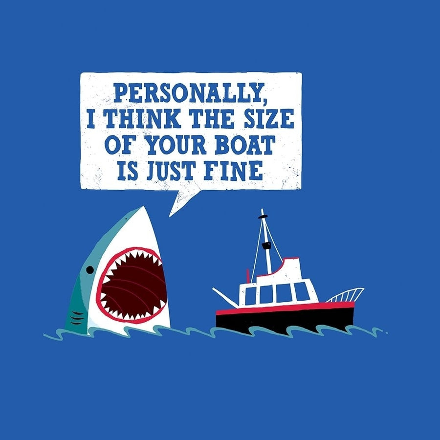 Polite Jaws Poster Print by Michael Buxton-VARPDXB3852D Image 1