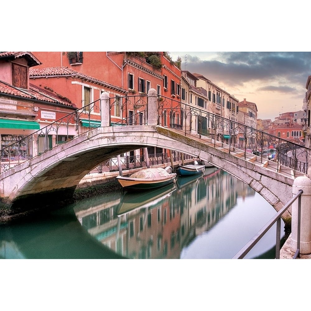 Venetian Canale 17 Poster Print by Alan Blaustein-VARPDXB3973D Image 1