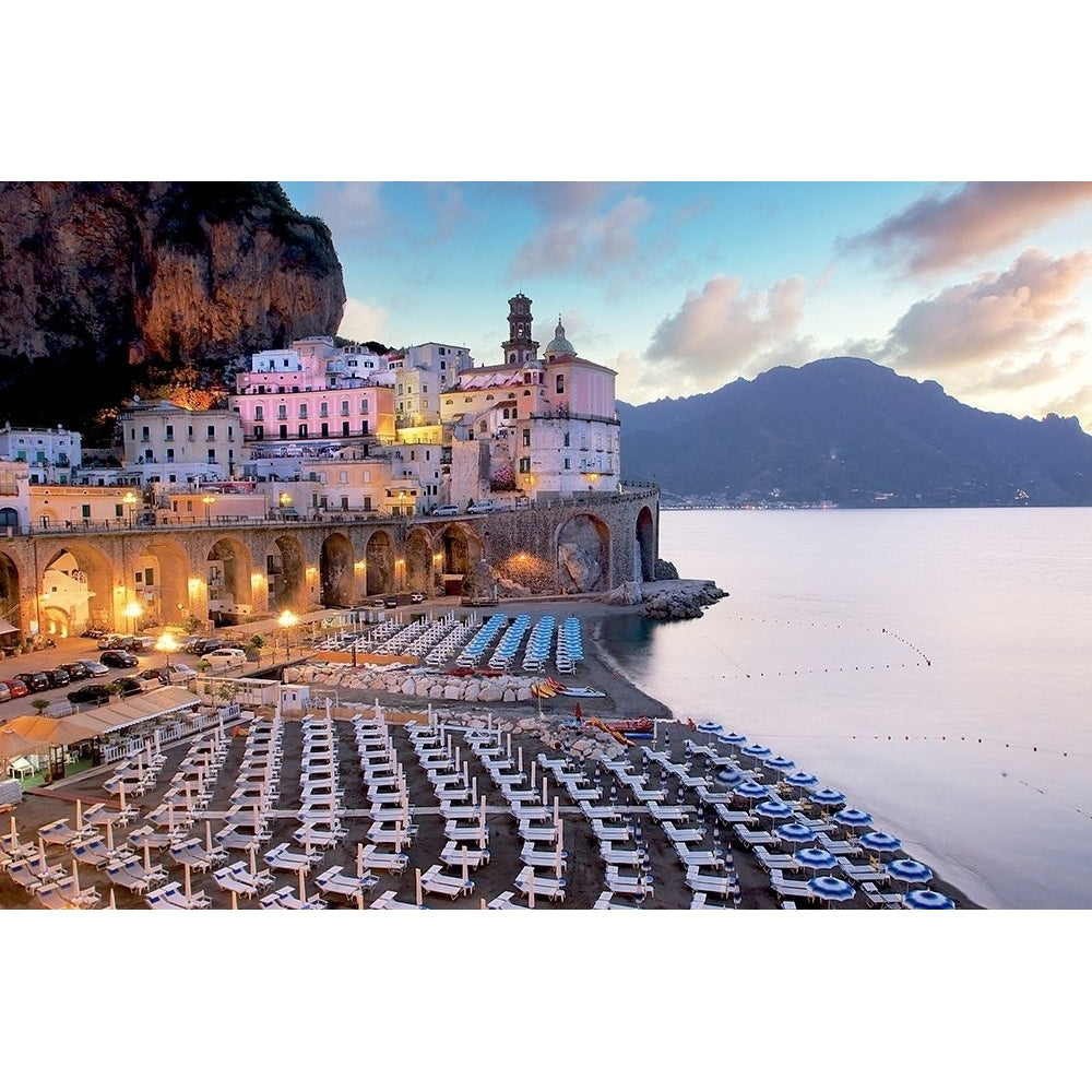 Sunrise Atrani 3 Poster Print by Alan Blaustein-VARPDXB4002D Image 1