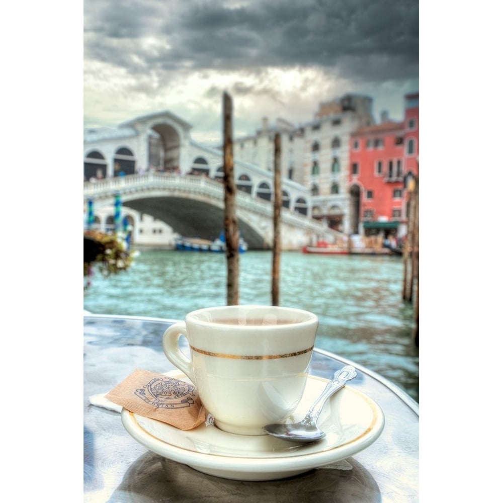 Caffe Rialto Bridge 1 Poster Print by Alan Blaustein-VARPDXB4011D Image 1